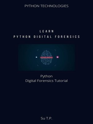cover image of Learn Python Digital Forensics